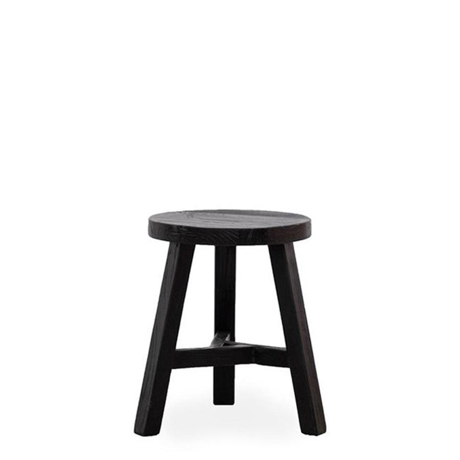 Parq Stool Black Round Stacks Furniture Wellington Stacks