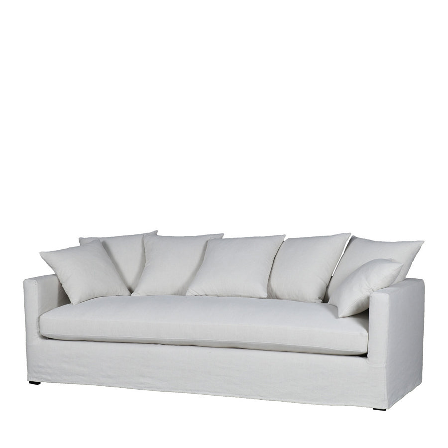 Noosa slip cover 3 seat sofa Salt & Pepper