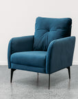 Lucy armchair in cobalt