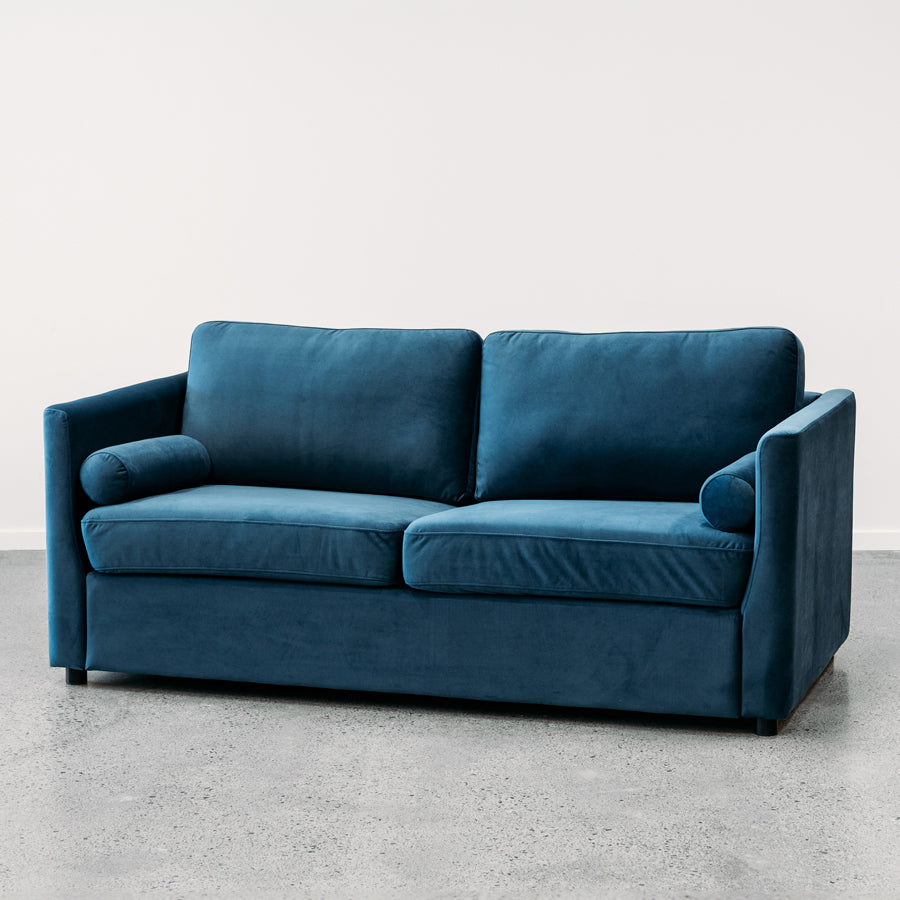 Oxford sofa bed in cobalt