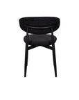 Aragon dining chair in black