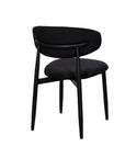 Aragon dining chair in black