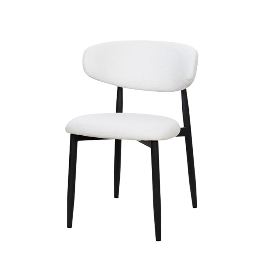 Aragon dining chair in white