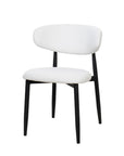 Aragon dining chair in white