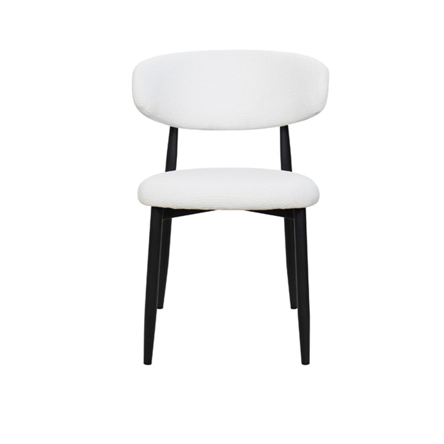 Aragon dining chair in white