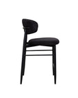 Aragon counter stool in black