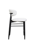 Aragon counter stool in white 