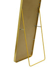 Arch freestanding mirror in gold