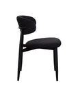 Aragon dining chair in black