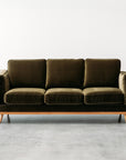 Aria 3 Seat Sofa - Cypress Cotton Velvet