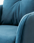 Lucy armchair in cobalt