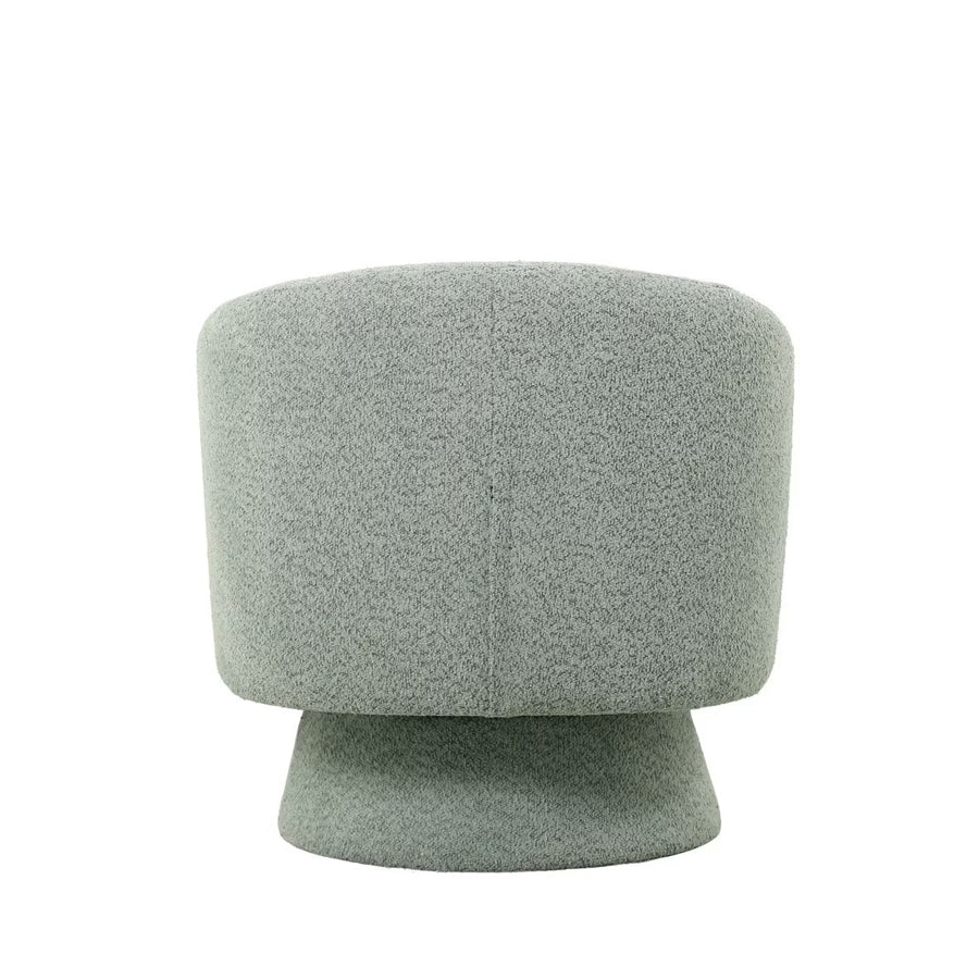 Krona swivel armchair in sage