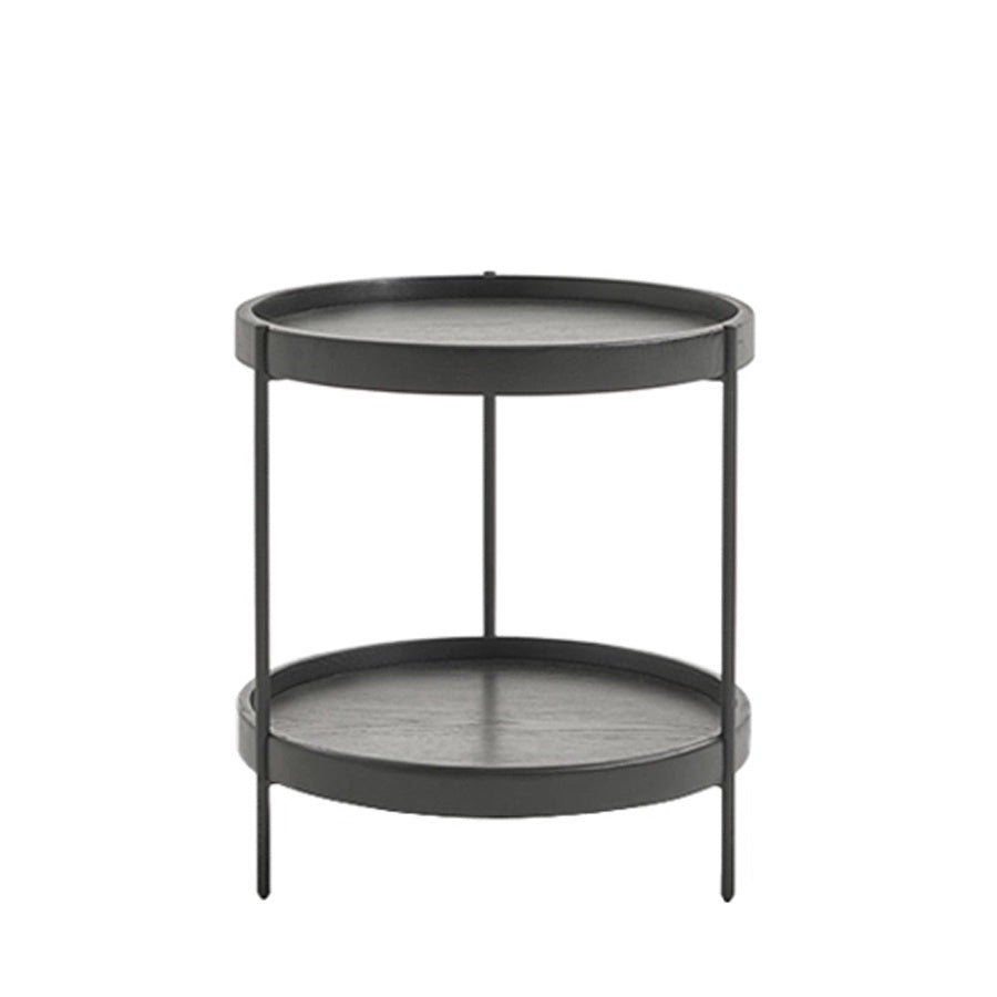 Breda end table in black