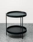 Breda end table in black