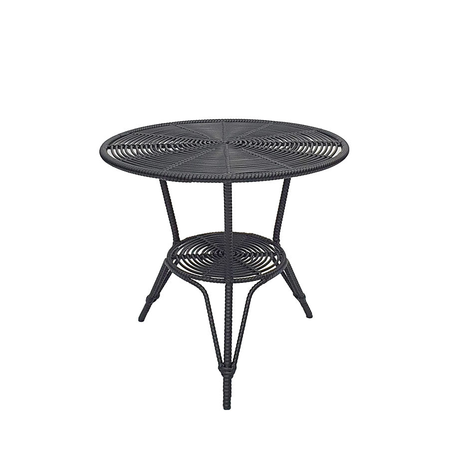 Clifton outdoor 3 piece setting in black