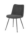 Conte dining chair in charcoal 