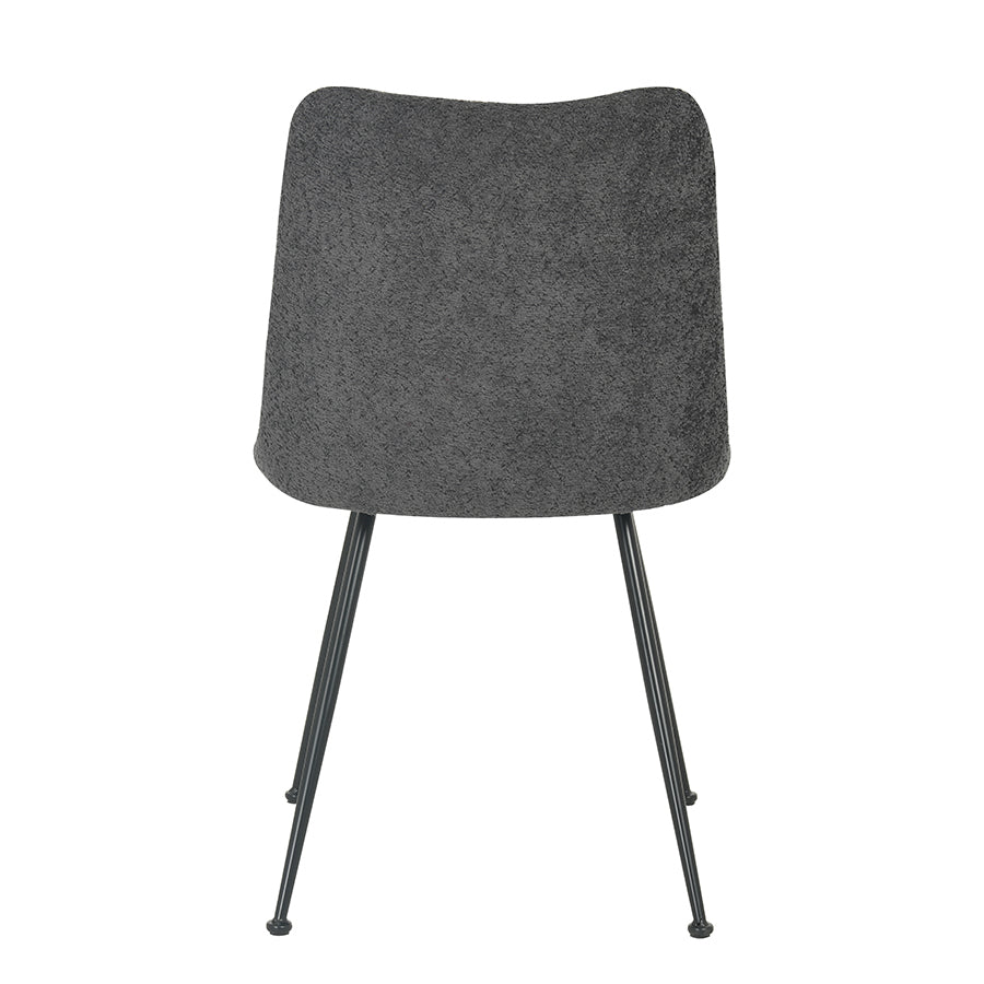 Conte dining chair in charcoal 