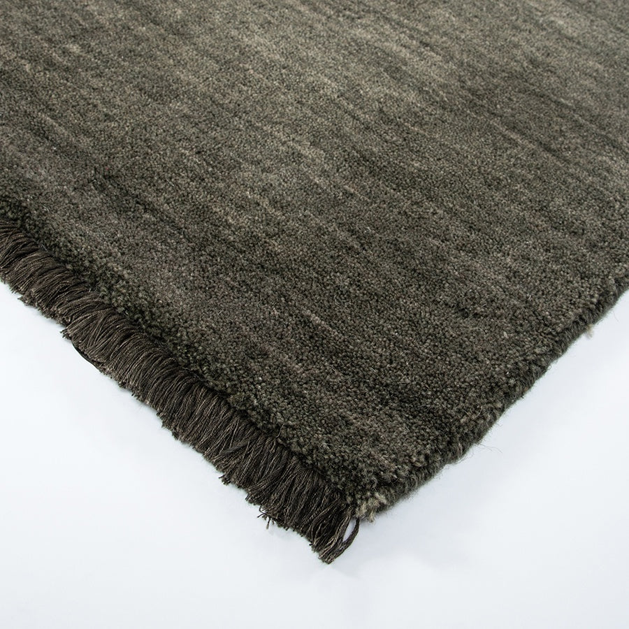 Sandringham wool rug in forest