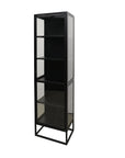 Carson metal narrow cabinet