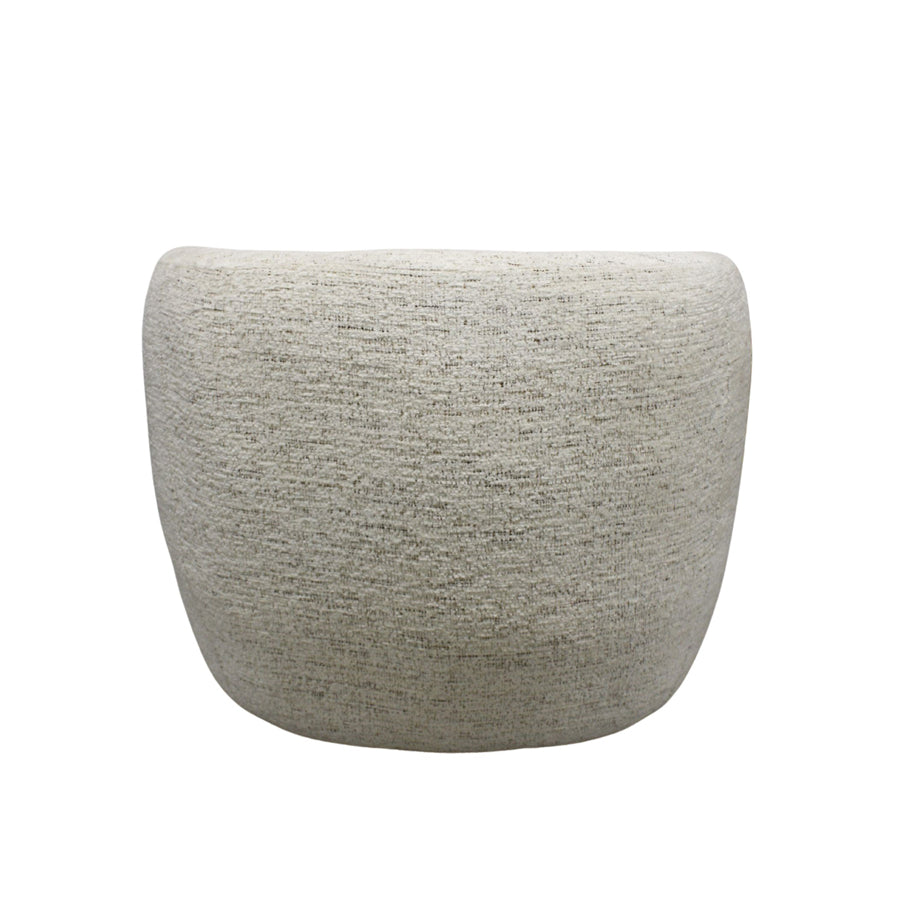 Spinova swivel chair in cream