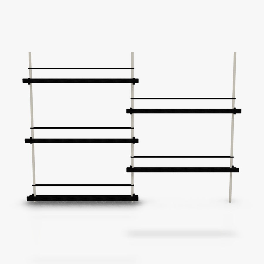 Magazine Double Bay Shelving system