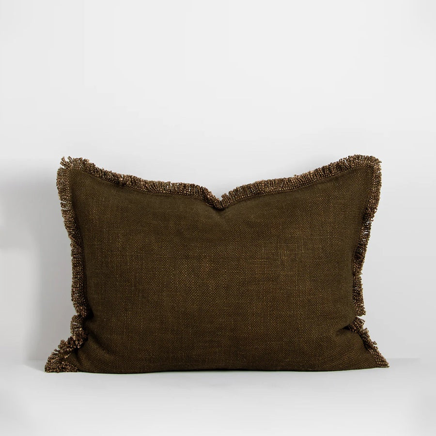 Dover Cushion in leaf