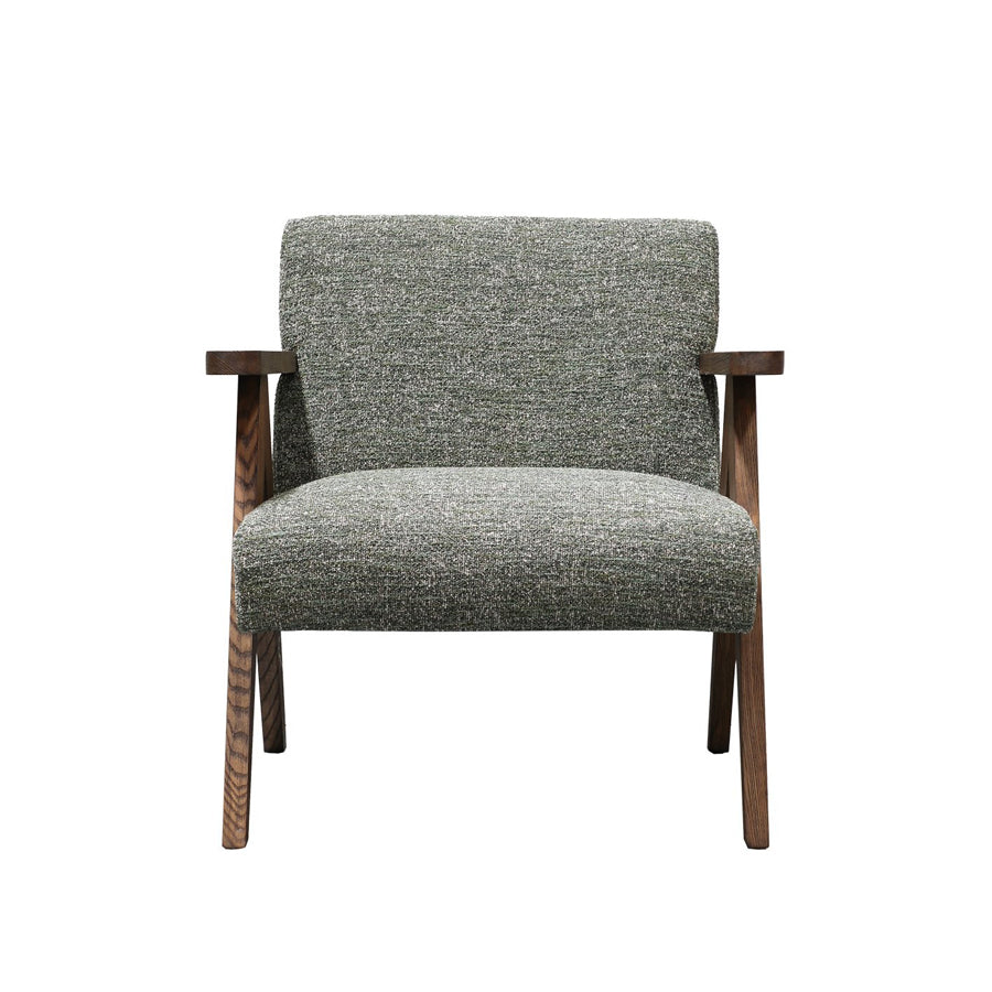 Draper armchair in green