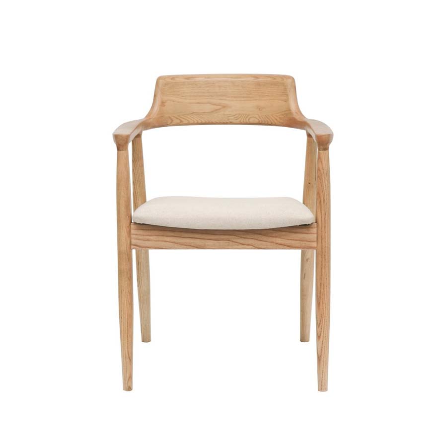 Ealing dining chair in linen