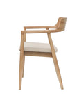 Ealing dining chair in linen