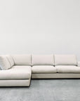 Cloud modular sofa and cnr chaise in eames mist