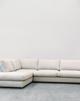 Cloud modular sofa and cnr chaise in eames mist