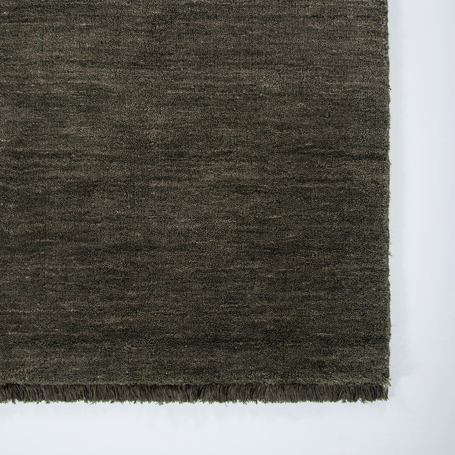 Sandringham wool rug in forest