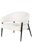 Emerson armchair in white