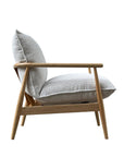 Fabian armchair in rice