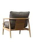 Fabian armchair in latte