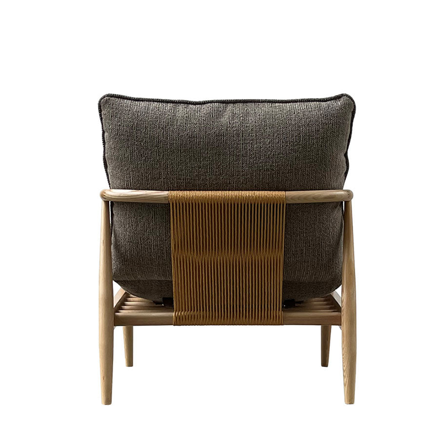 Fabian armchair in latte