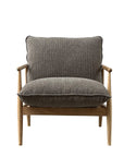 Fabian armchair in latte