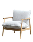 Fabian armchair in rice