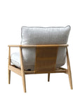 Fabian armchair in rice