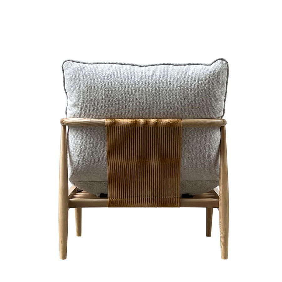 Fabian armchair in rice