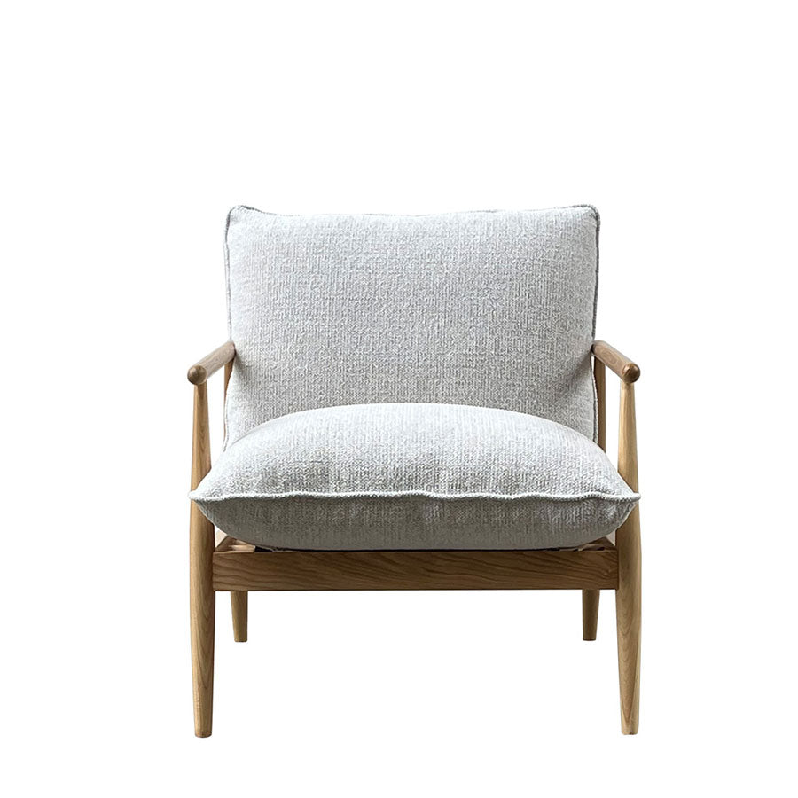 Fabian armchair in rice