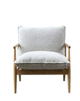 Fabian armchair in rice