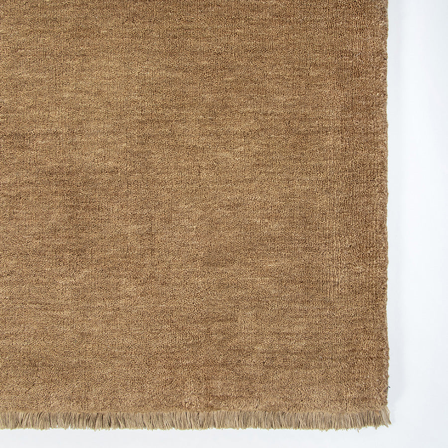 Sandringham wool rug in Fenugreek