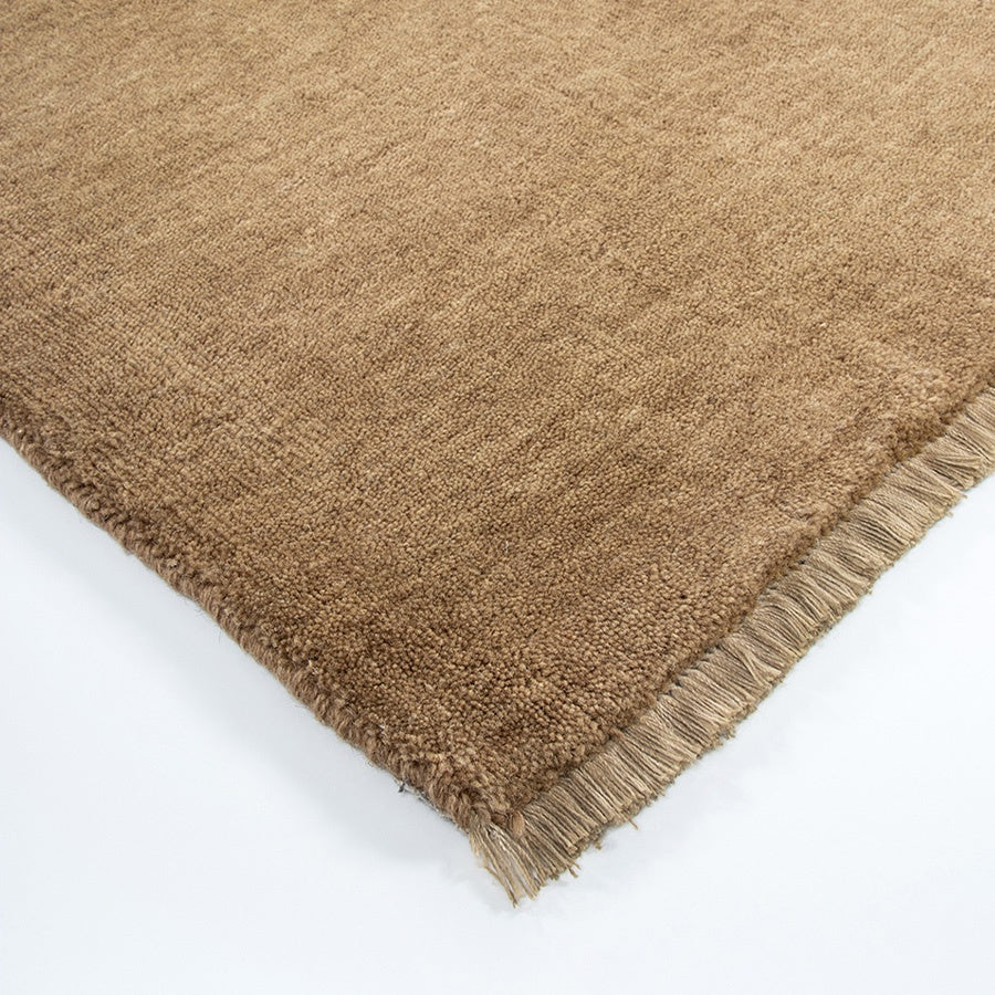 Sandringham wool rug in Fenugreek