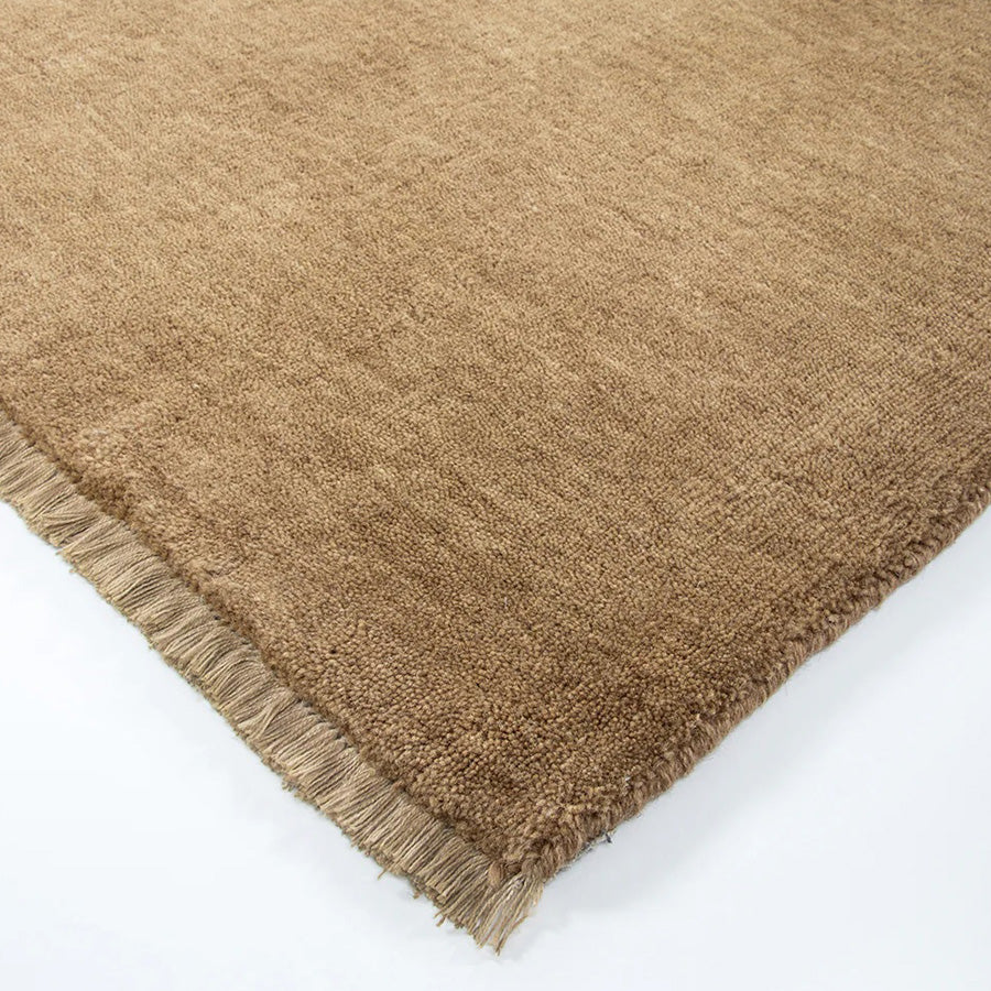 Sandringham wool runner in Fenugreek