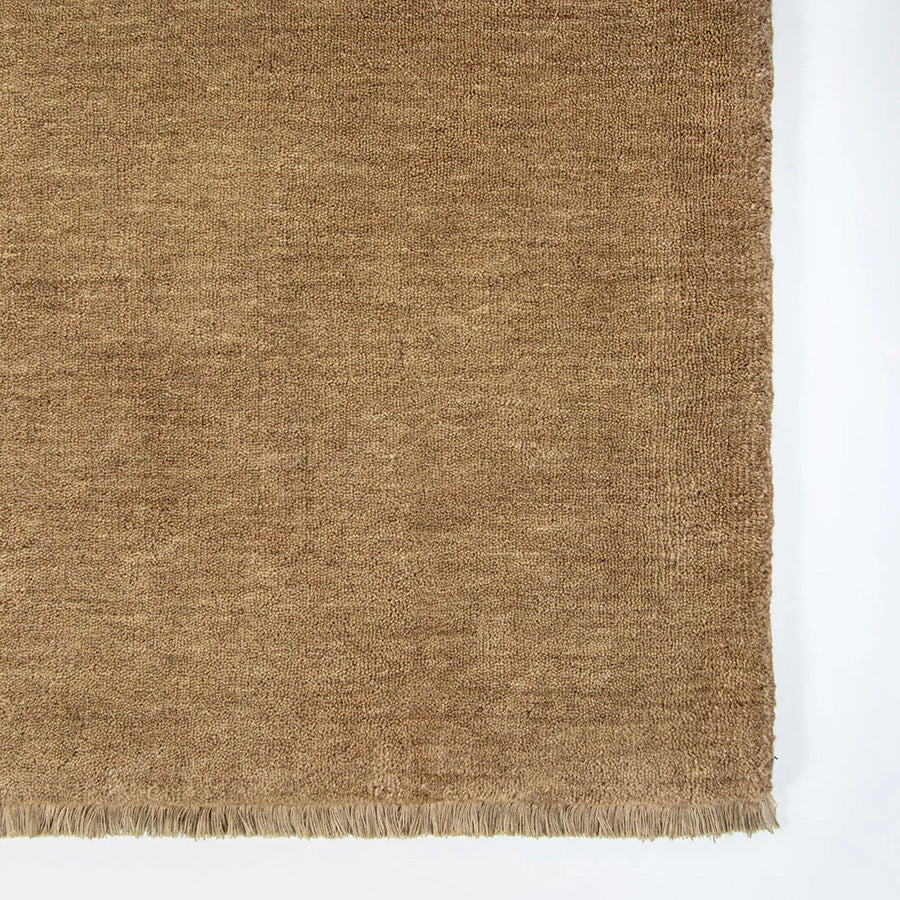 Sandringham wool runner in Fenugreek