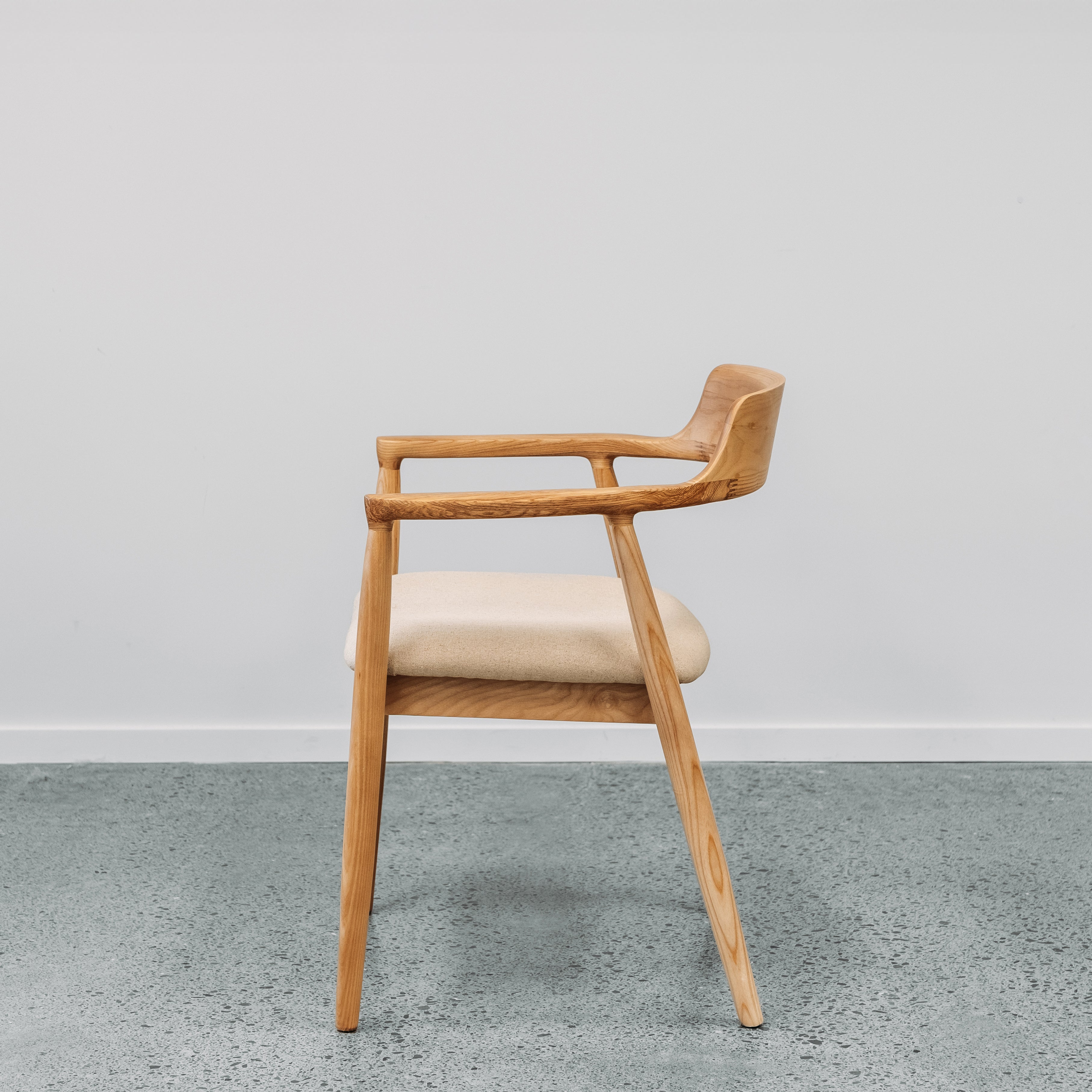 Ealing dining chair in linen