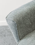 Lily armchair in aston elephant