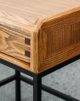 Krona bedside table in oak - tall