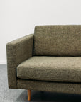 Hamptons 2 seat sofa in moss